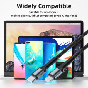 Câble USB-C vers USB-C 60W Tressé