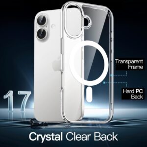 Coque MagSafe iPhone 17 Transparente