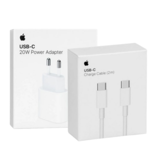 2 Pack Apple Chargeur 20W + Câble